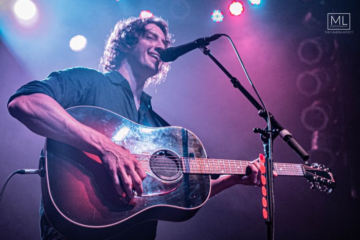 Dean Lewis playing a show from the A Place We Knew Tour in Colorado in 2019